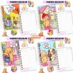 Arquivo Agenda Escolar Menina 2026 - Bobbie Goods