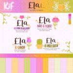 Kit Digital Dia da Mulher Ela é