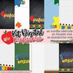 Kit Digital Papeis Professores
