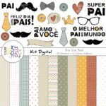 Kit Digital Dia dos Pais Super Pai
