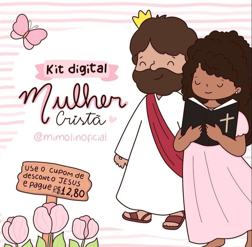 2023 - MULHER CRISTÃ - MIMOLIN Kit Digital Mulher Cristão - Imagem 1