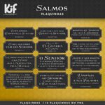 Kit Digital Salmos Plaquinha