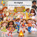 Kit Digital Festa Junina