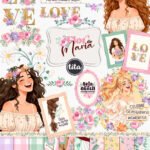 Kit Digital Love Mulher