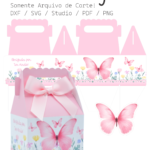Arquivo Caixa Maletinha Alça Jardim Clean