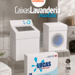 Arquivo Molde Caixas Lavanderia