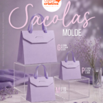 Arquivo Molde Sacolas com Tampa