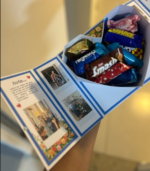 Arquivo Dia dos Avós Caixa Coração - Editável no Canva