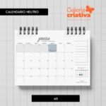 Arquivo Combo Calendário Neutro 2026