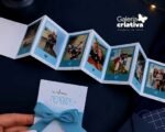 Arquivo Dia dos Pais Mini Álbum Sanfonado com Fotos
