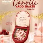 Arquivo Molde Convite Arco Shaker