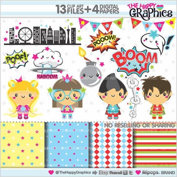 31. Super Heróis Kit Digital Super Heróis - Imagem 1