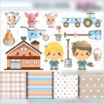 Kit Digital Granja de Animais