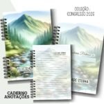 Arquivo Caderno para Anotações Congresso 2026 - Felicidade Eterna - Imagem 5