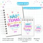 Arquivo Coleção Agenda 2026 Lettering Versículos - Imagem 5