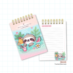 Arquivo Preguicinha Cute - Caderno Pautado A + Bloquinho A6 + Extras - Imagem 3