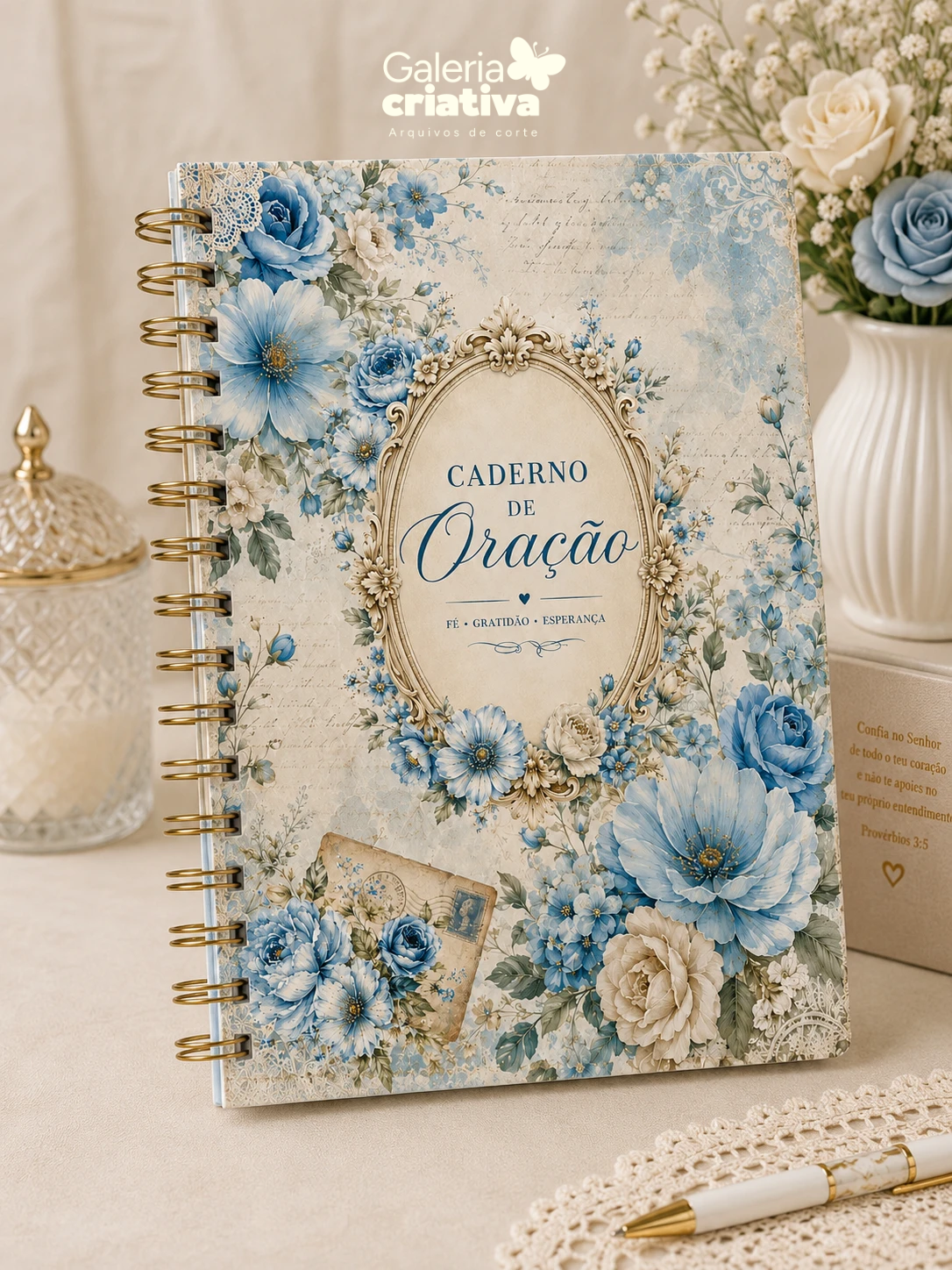 4-Caderno de Orações No Secreto Com o Pai Arquivo Caderno de Orações no Secreto com o Pai - Imagem 1
