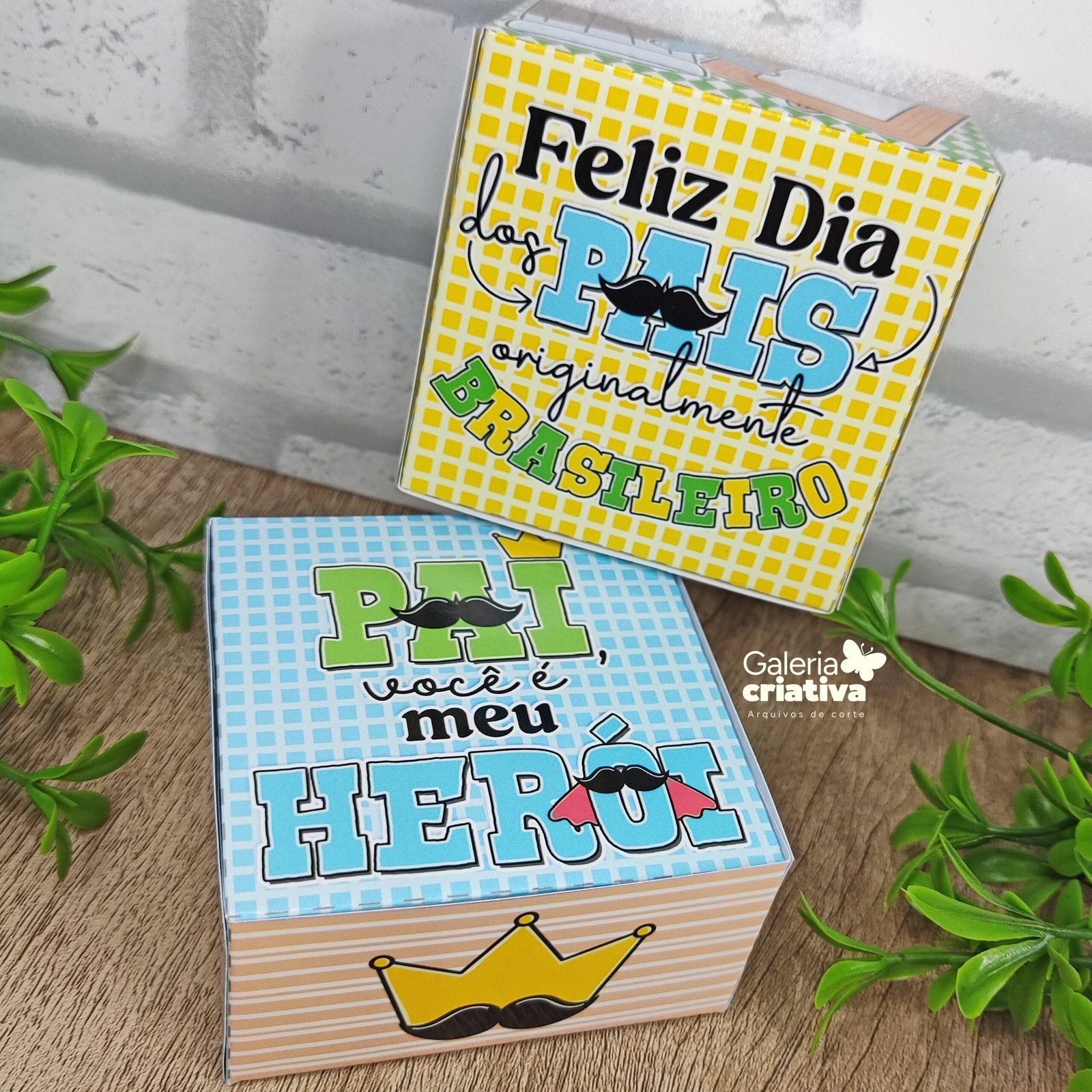 4 - Caixa 4 doces Arquivo Dia dos Pais Caixa 4 Doces - Imagem 1