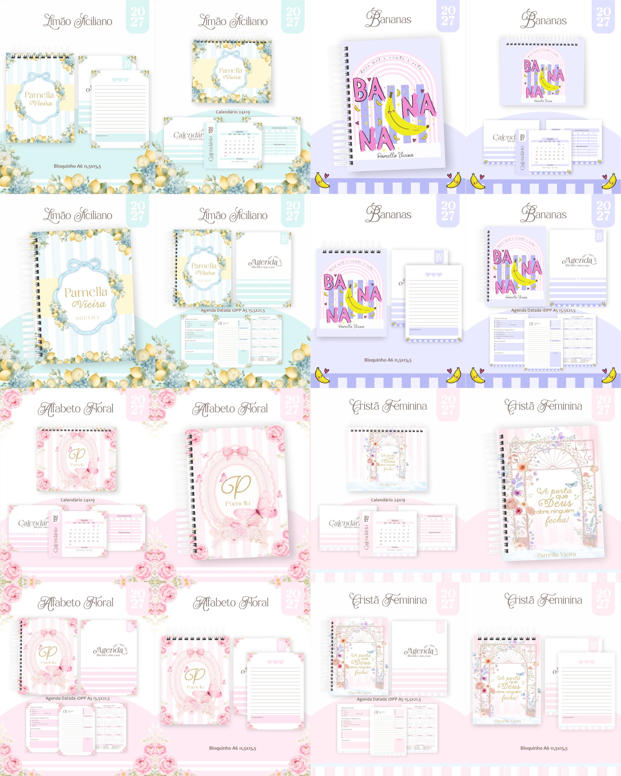 4) LIMÃO SICILIANO-tile Arquivo Combo Big Pack 80 Coleções 2027 - Imagem 1