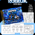 Arquivo Paper Dolls Roblox - Para Colorir