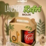Arquivo Molde Lancheira Refri
