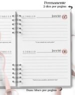 Arquivo Combo Agendas Femininas Neutra 2027 PERM Versículos Frases Horários - Imagem 5