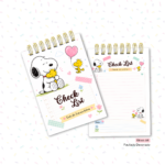 Arquivo Pack Planejador Snoopy - Bloco Decorado A5 + Checklist A6 + Extras - Imagem 4