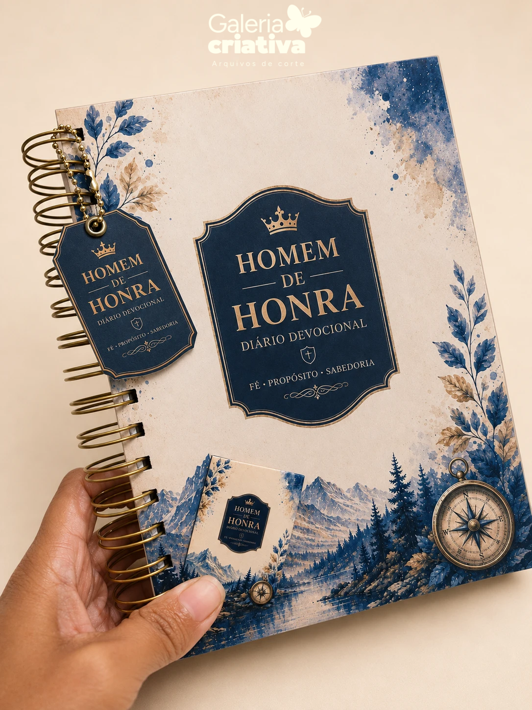 5- Caderno Devocional Homem de Honra Arquivo Caderno Devocional Homem de Honra - Imagem 1