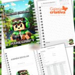 Arquivo Agenda Escolar Minecraft 2026
