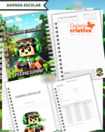 Arquivo Agenda Escolar Minecraft 2026