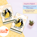 Arquivo Bloquinho Cartonado Floresça