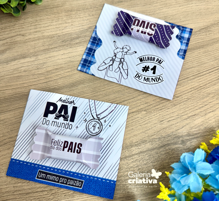 6 - Card balinha Arquivo Dia dos Pais Card Balinha - Imagem 1