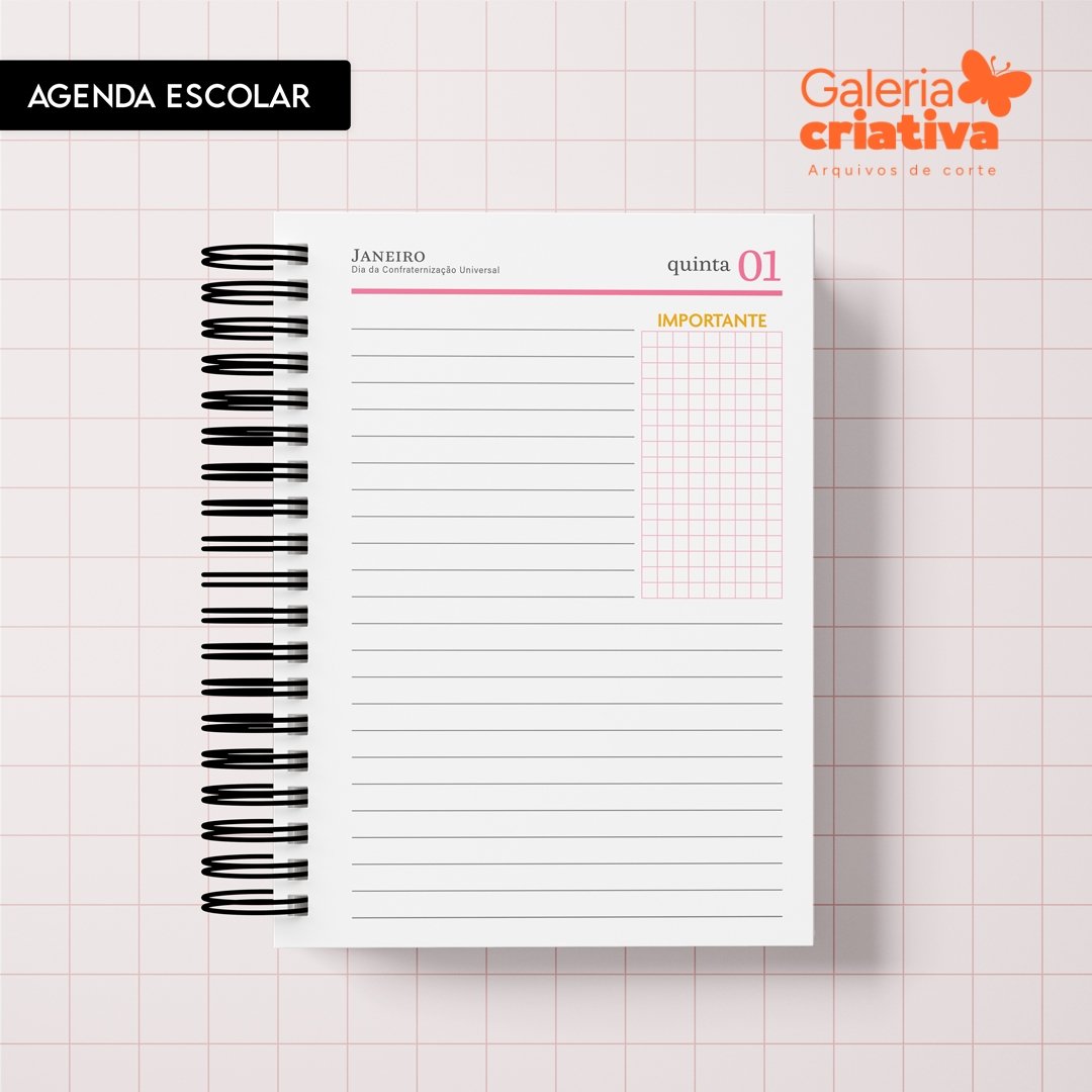 6-MIOLO AGENDA ESCOLAR 2026 Arquivo Miolo Agenda Escolar 2026 - Imagem 1
