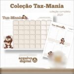 Arquivo Coleção Completa Taz Mania - Imagem 3