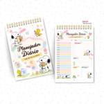 Arquivo Pack Planejador Snoopy - Bloco Decorado A5 + Checklist A6 + Extras - Imagem 2