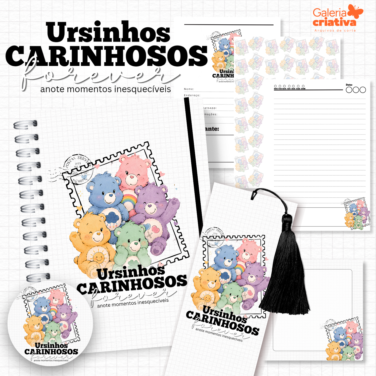7-Ursinhos Carinhosos Arquivo Ursinhos Carinhosos - Nostalgia Forever - Imagem 1