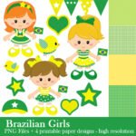 Kit Digital Garotas Brazil
