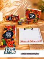 Arquivo Combo Encadernação Frida Kahlo 02 + Bônus