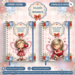 Arquivo Caderno Colegial Coleção Morangos – 12 em 1