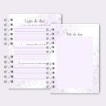 Arquivo Caderno para o Congresso 2026 - Floral Lilás com Tema - Imagem 4