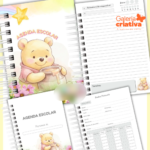 Arquivo Agenda Escolar Ursinho Pooh 2026
