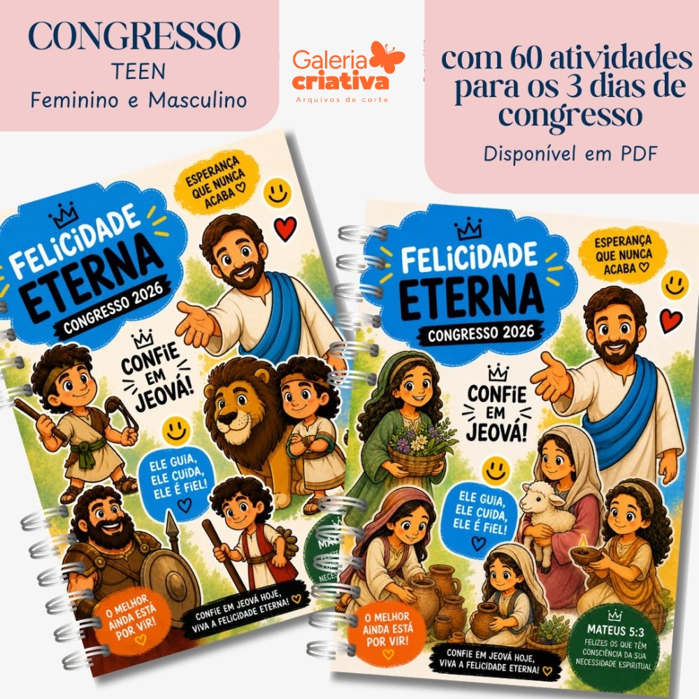 8-CADERNO TEEN 3 DIAS DE CONGRESSO Arquivo Caderno Teen 3 Dias de Congresso - Imagem 1