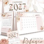 Arquivo Kit Calendários 2027 - Refúgio