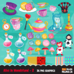 Arquivo Kit Digital Alice no País das Maravilhas