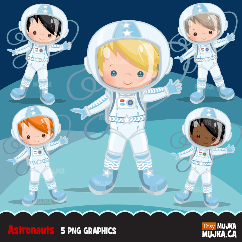 Astronauta Arquivo Kit Digital Astronauta - Imagem 1