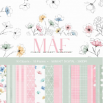 Kit Digital Mãe Flores