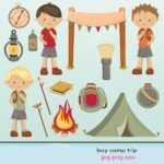 Arquivo Kit Digital Acampamento Para Meninos