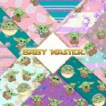 Kit Digital Papeis Baby Monster