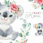 Kit Digital Koala Baby