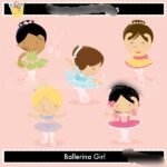 Kit Digital Pequenas Bailarinas